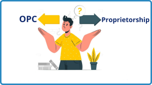 What is the difference between OPC and sole proprietorship