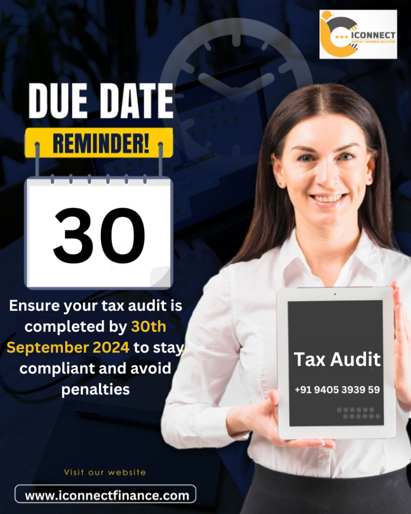 When is the last date to submit an income tax audit report?